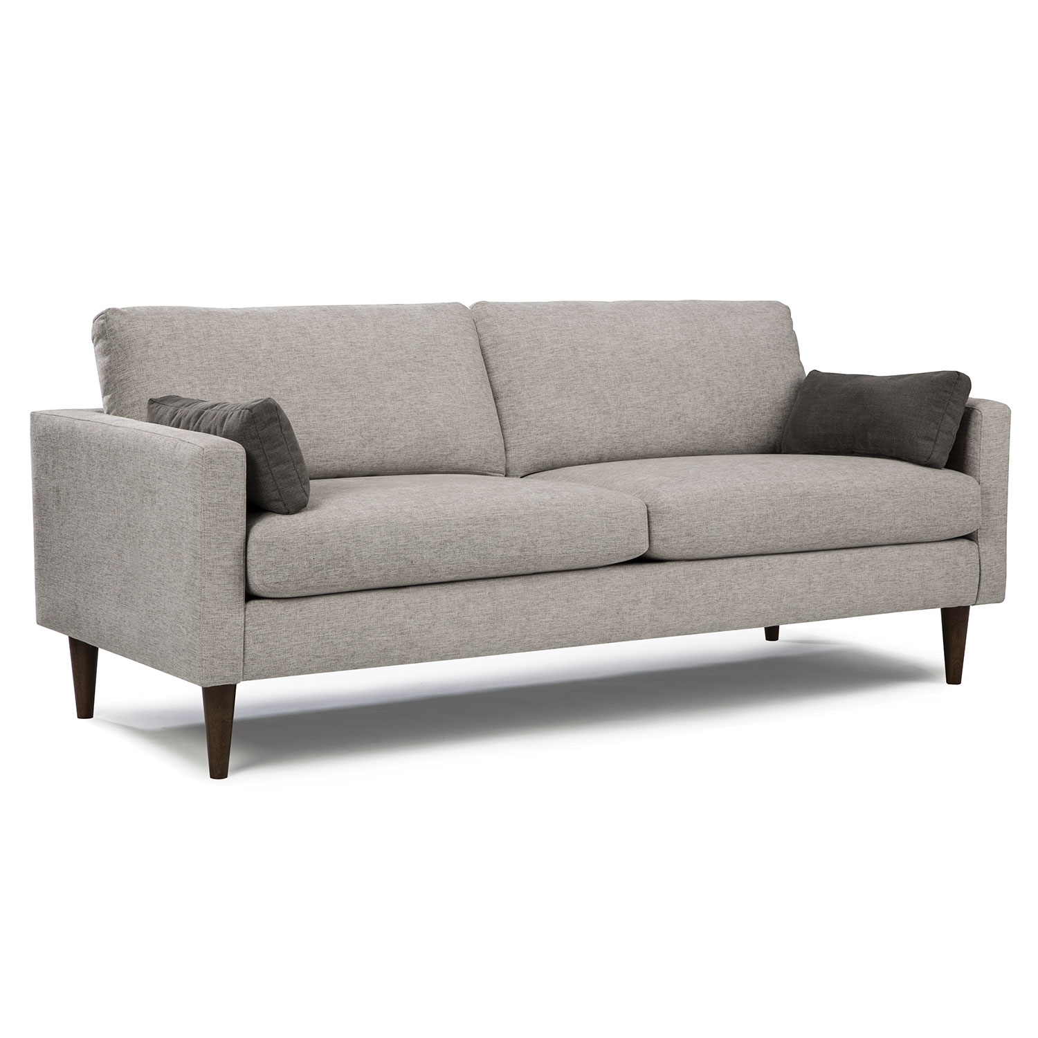 Trafton - Modern, Stationary Sofa - Dark Walnut - S10DW S10DW