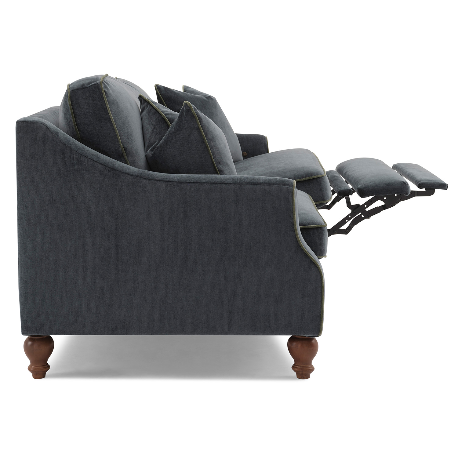 Adeline - Traditionally Styled Incliner Sofa - Dark Walnut - S120RI4DW S120RI4DW