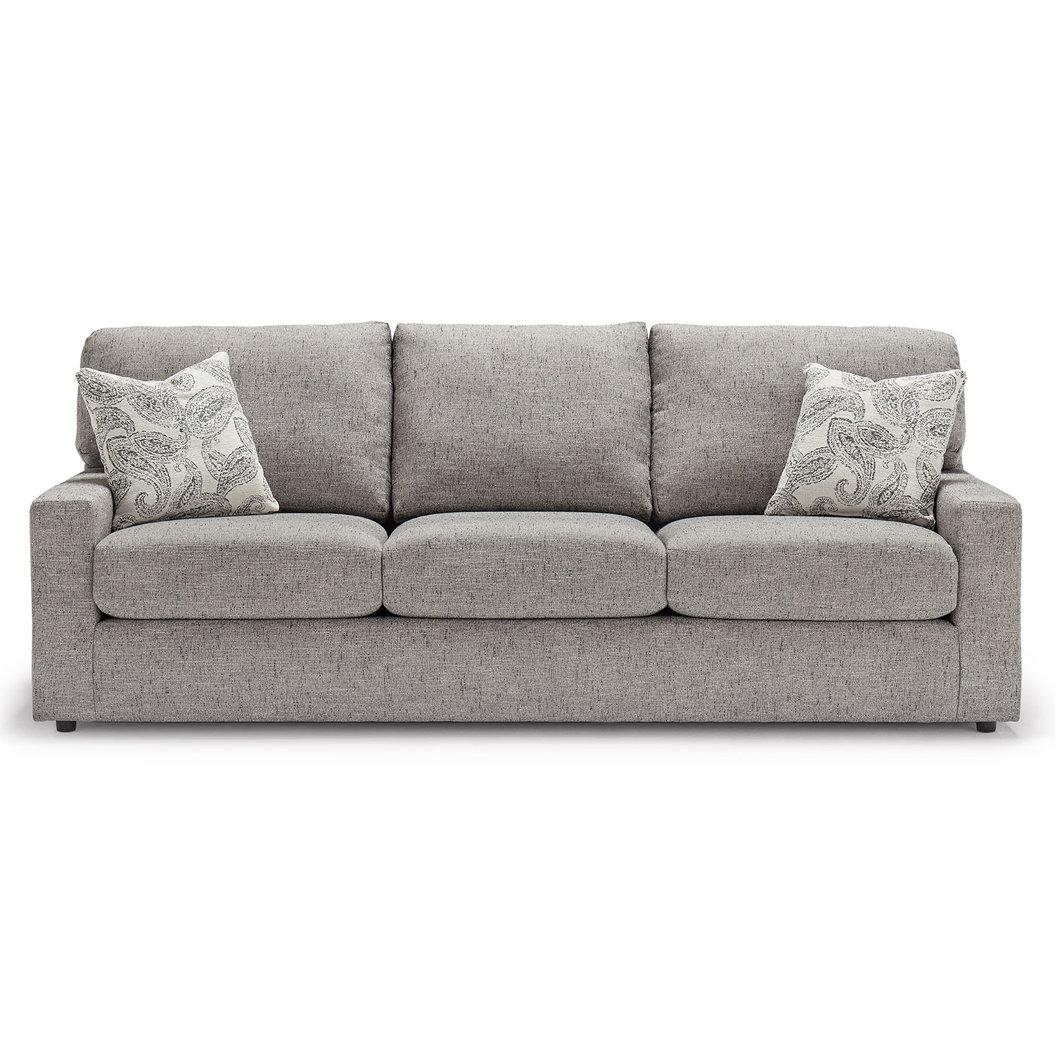 Dovely - Transitional, Stationary Sofa W/ 2 Pillows - S25 S25