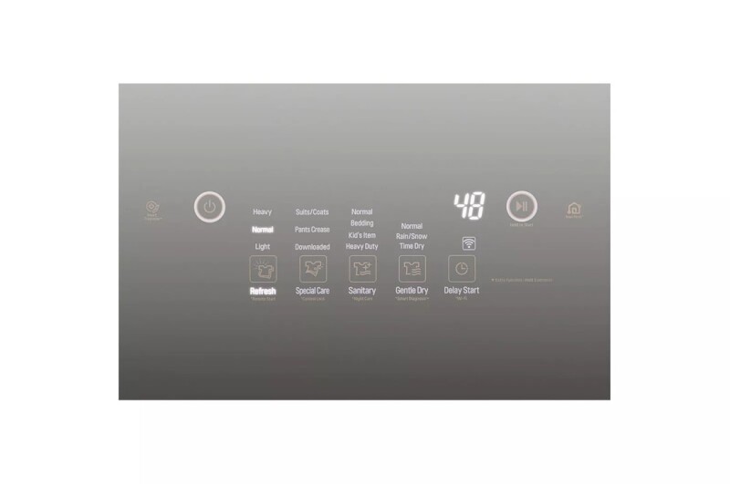 LG Styler® Smart wi-fi Enabled Steam Closet with TrueSteam® Technology and Exclusive Moving Hangers view 14