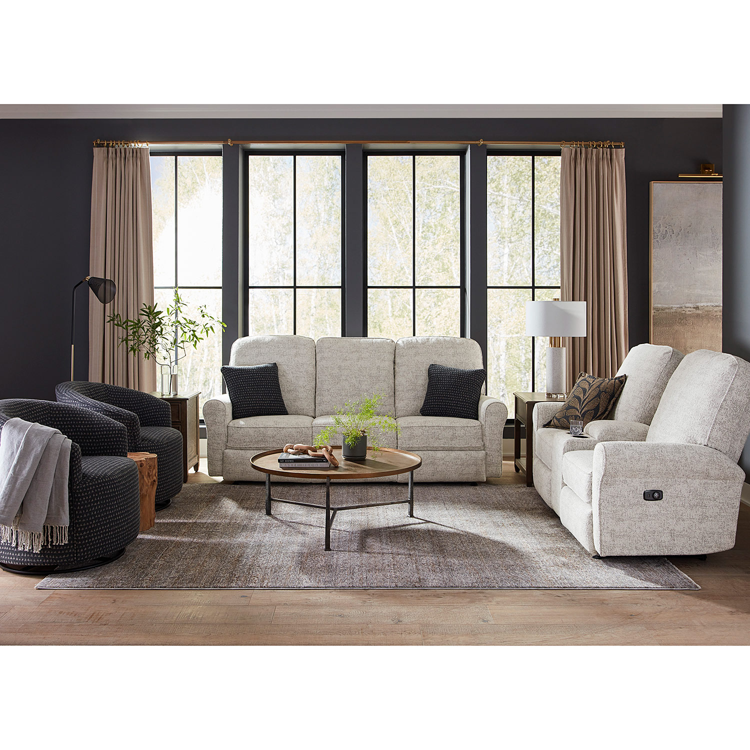 Josey - Stylish Reclining Sofa - S490RZ4 S490RZ4