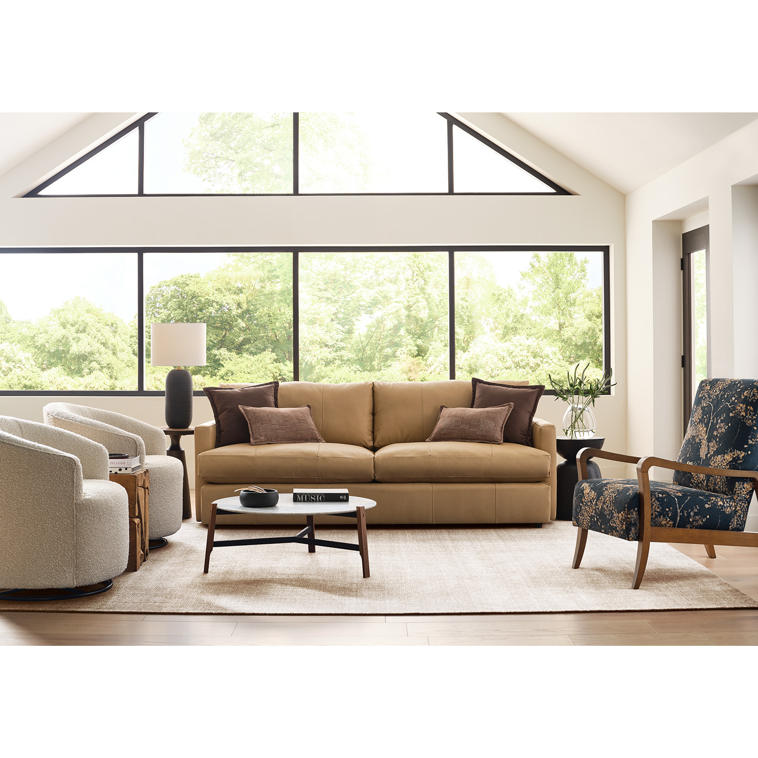 Rumord - Expansive 93" Silhouette Featuring Down-feather Blend Hybrid Cushions - S60 S60