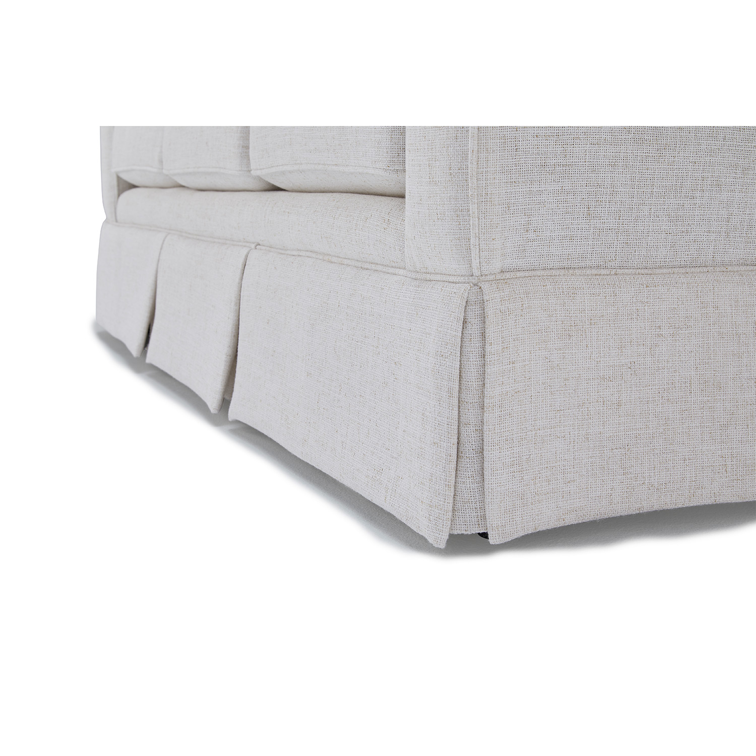 Susanna - Rolled Arm Skirted Sofa - S70 S70