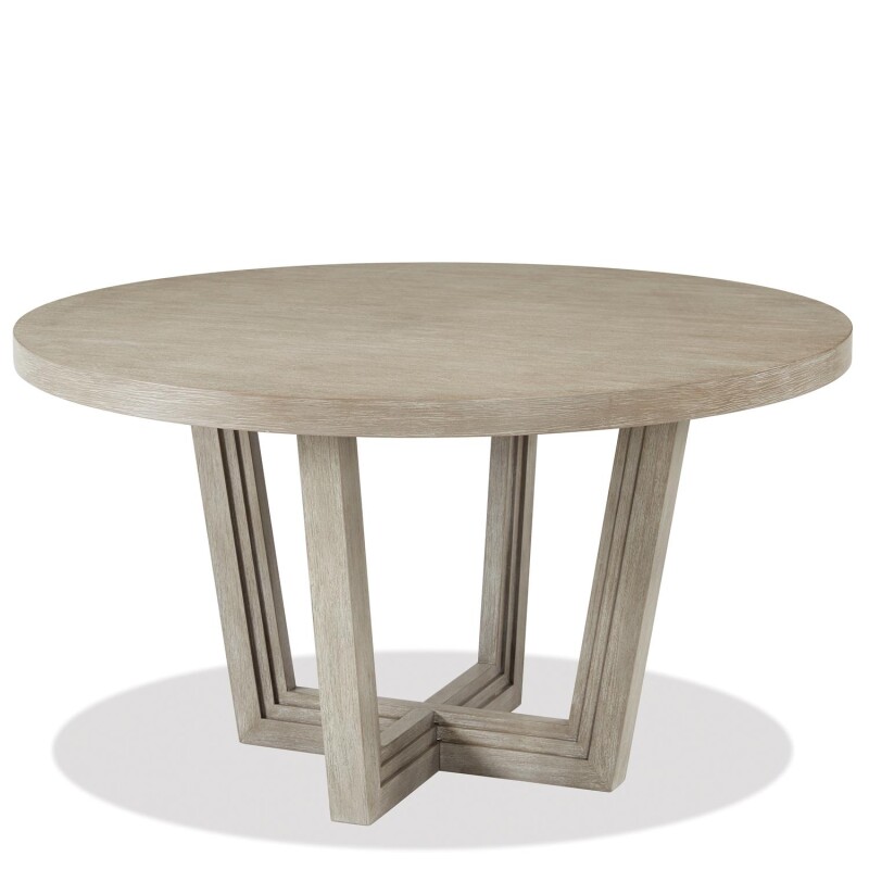 Cascade Dovetail Round Dining Table S704