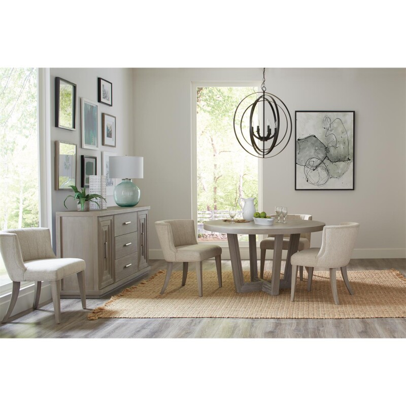 Cascade Dovetail Round Dining Table S704