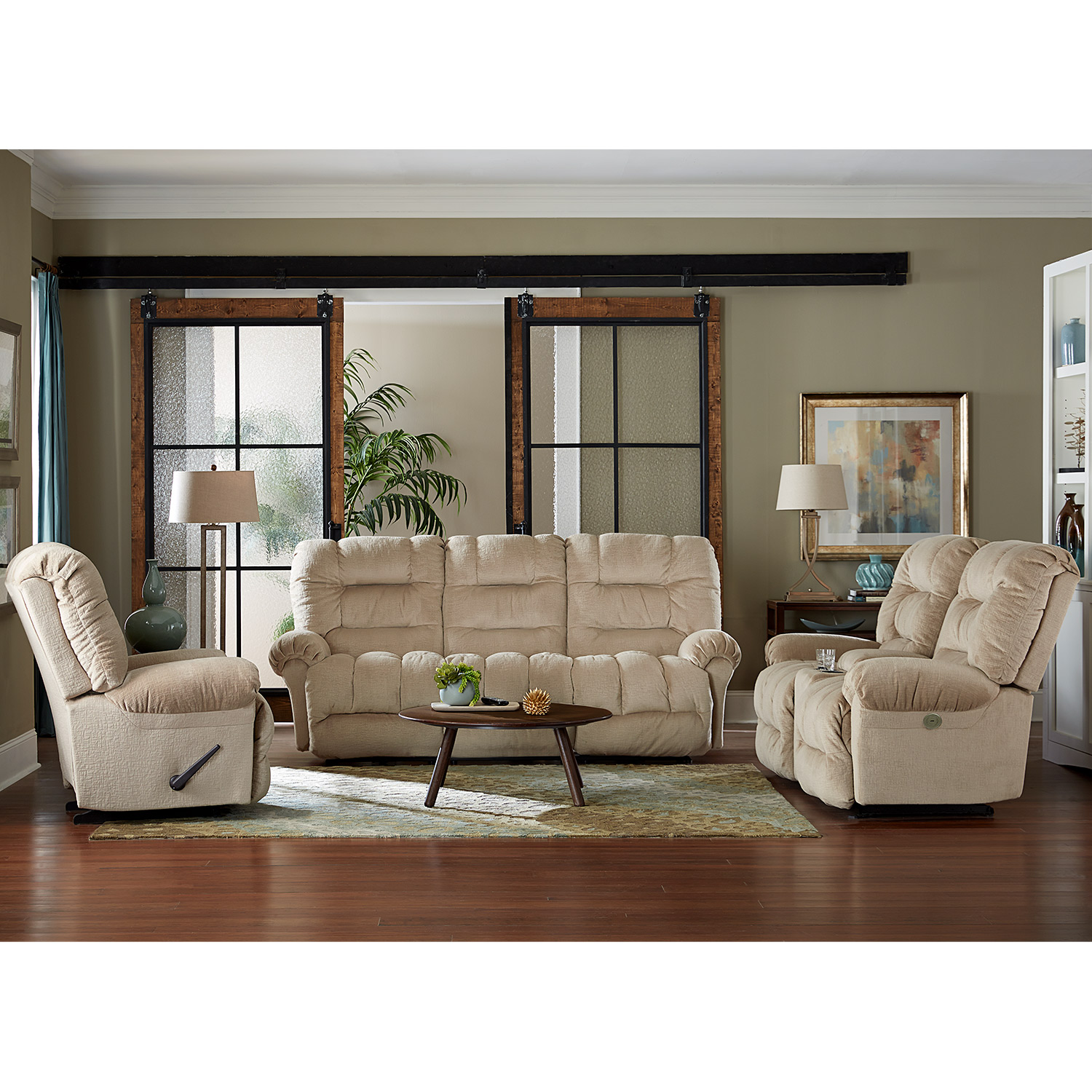 Seger - Reclining Sofa Featuring Best-max Construction - S720RA4 S720RA4