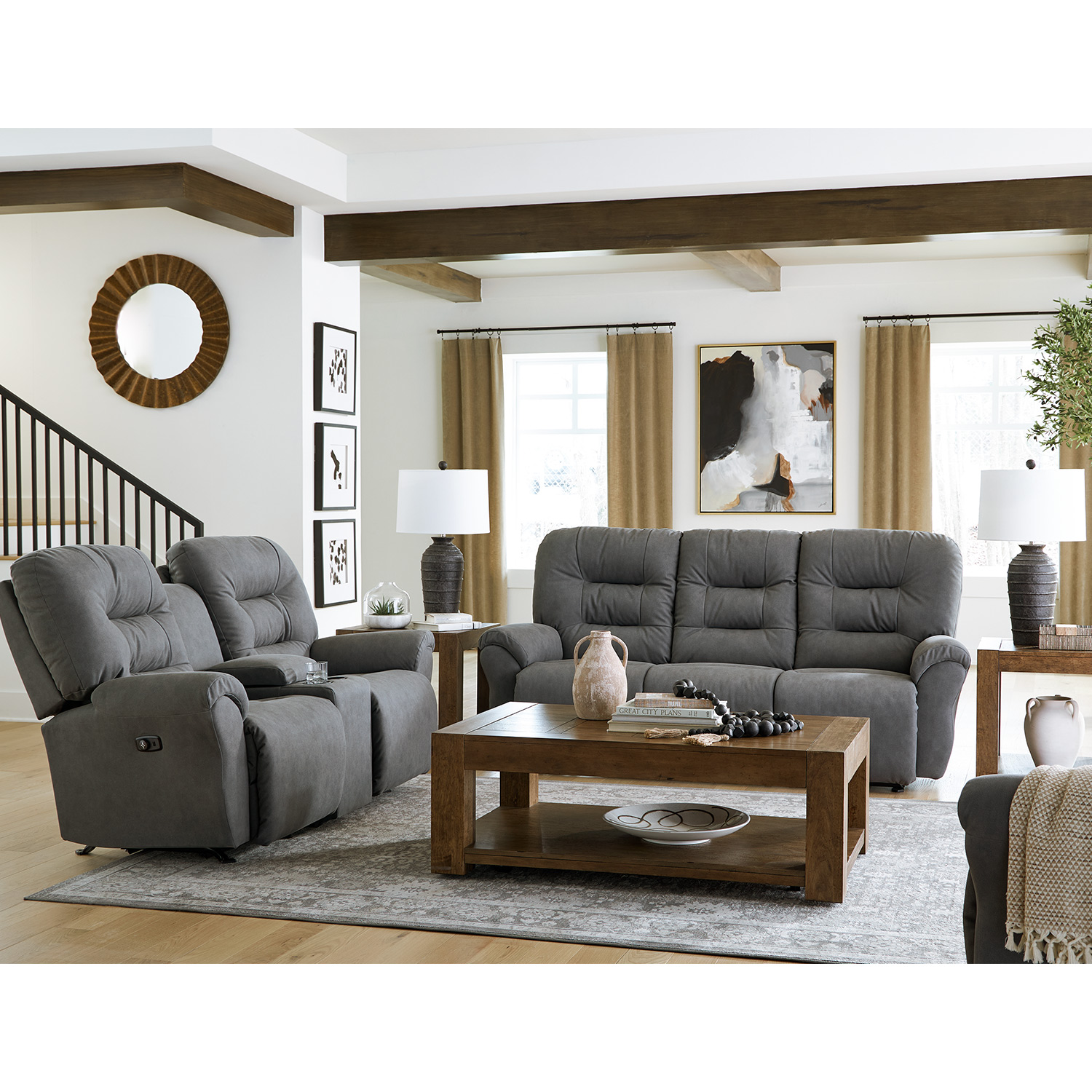 Unity - Pillow Back Reclining Sofa - S735RA4 S735RA4