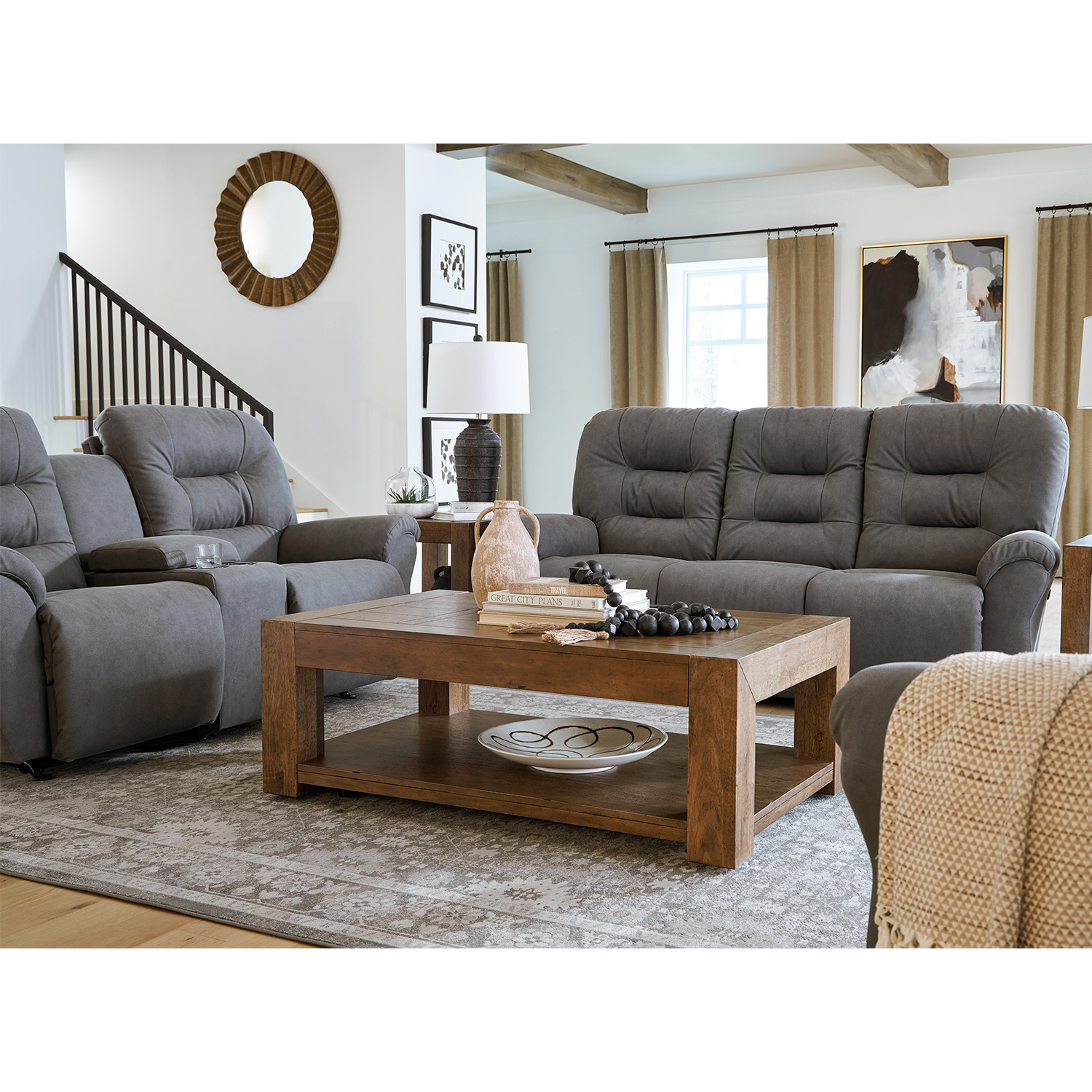 Unity - Pillow Back Reclining Sofa - S735RA4 S735RA4