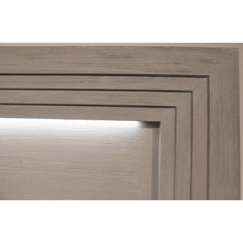 Cascade Dovetail California King Illuminated Panel Uph Storage Bed S806