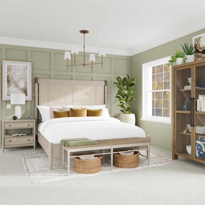 Laguna Queen Panel Bed S824