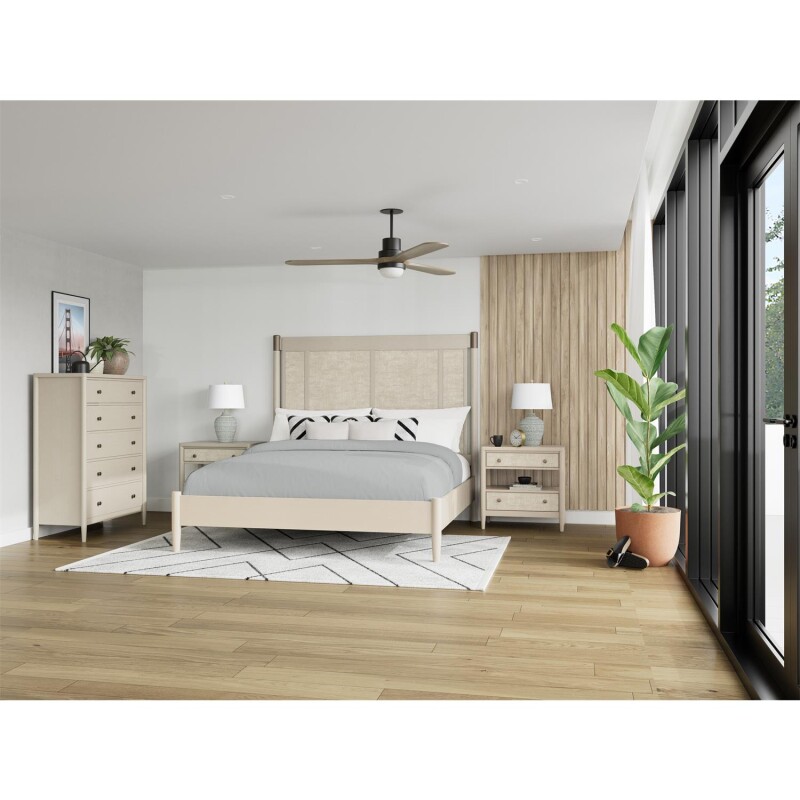 Laguna King Panel Bed S825