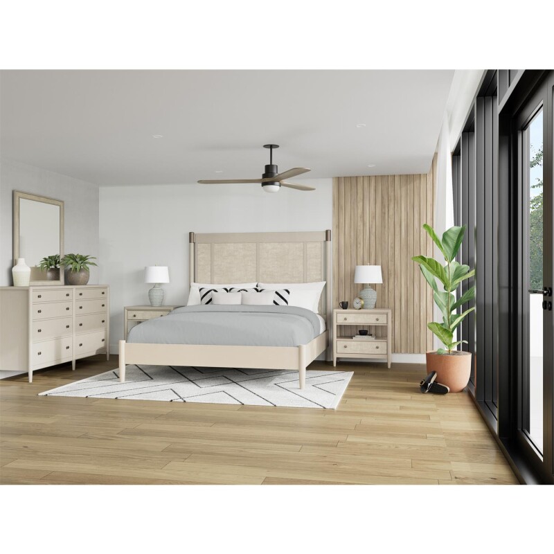 Laguna King Panel Bed S825