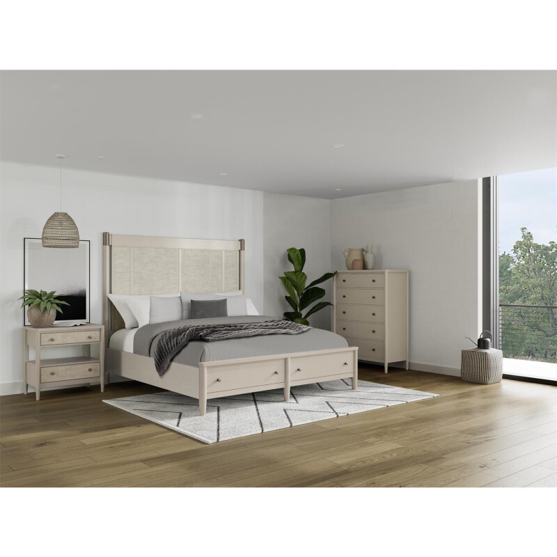 Laguna King Storage Bed S827