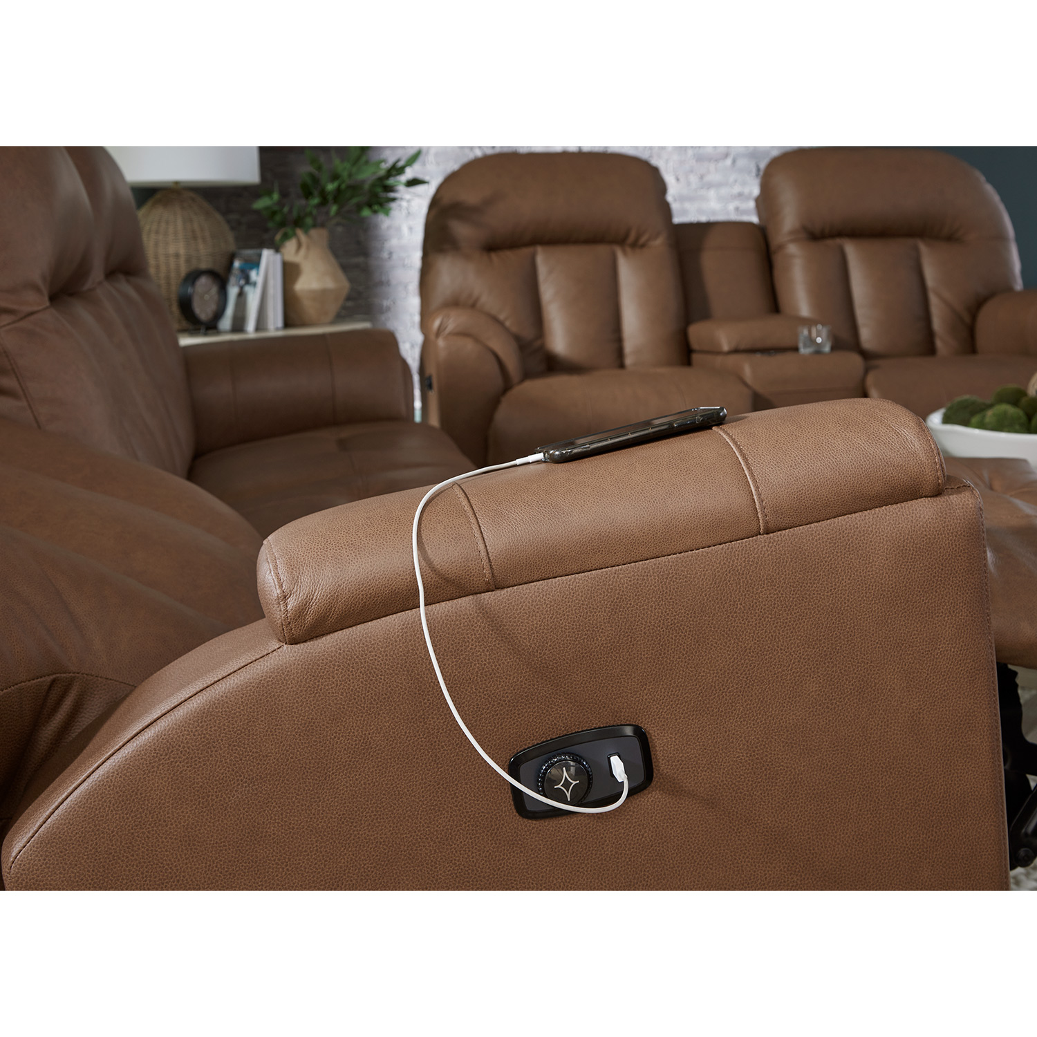 Suitably - Overstuffed Pillow Reclining Sofa - S830RA4 S830RA4