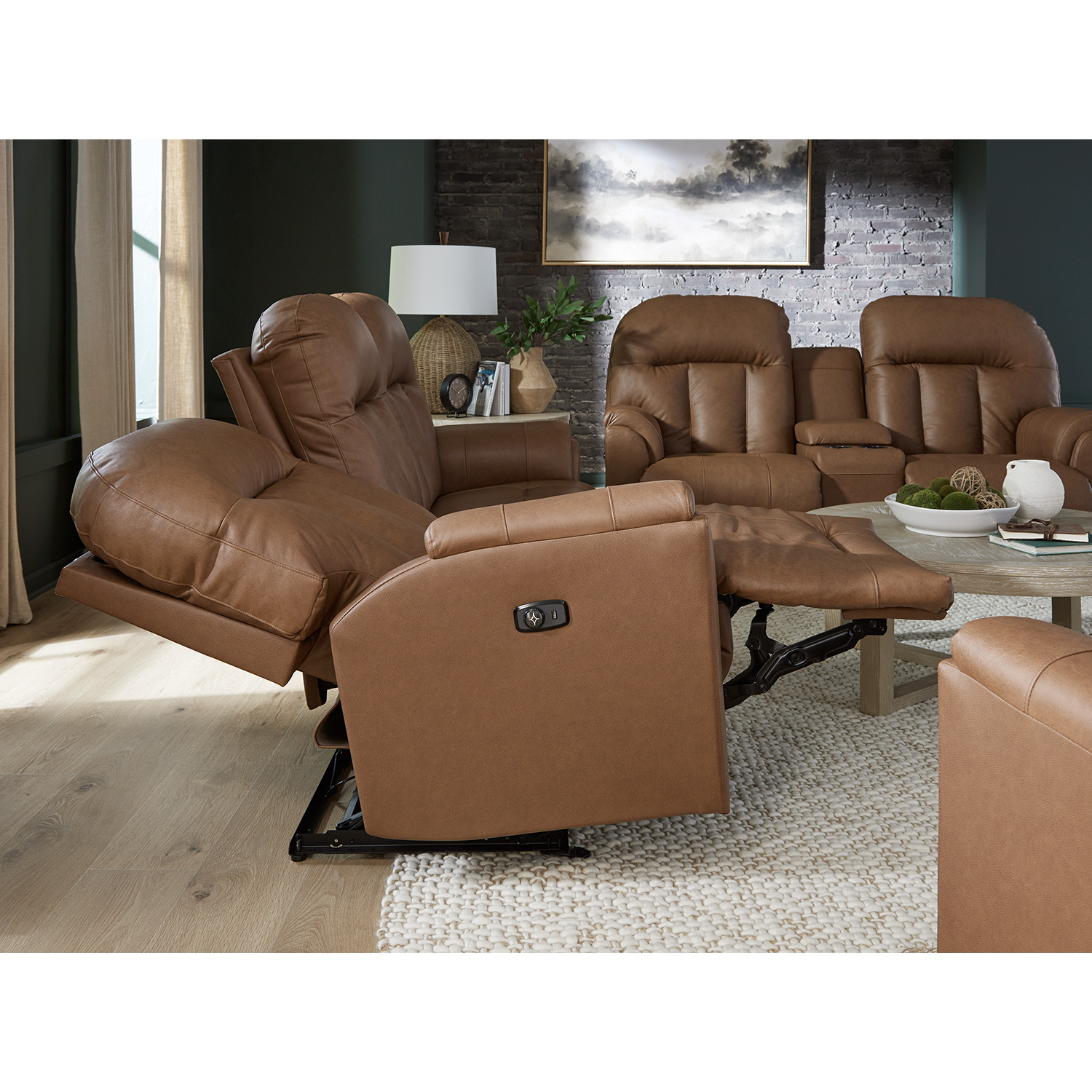 Suitably - Overstuffed Pillow Reclining Sofa - S830RA4 S830RA4