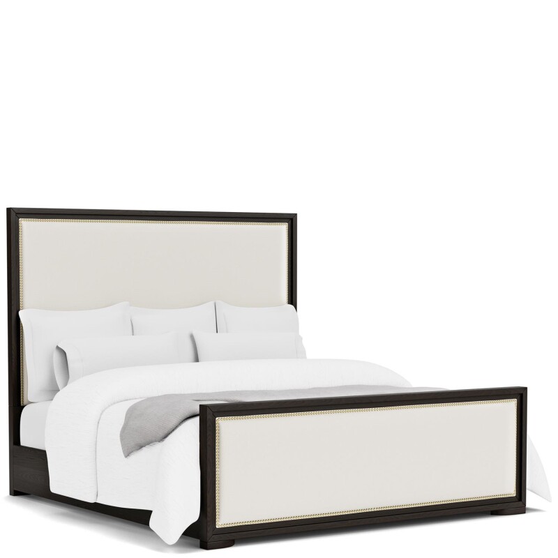 Lydia Queen Upholstered Bed S836