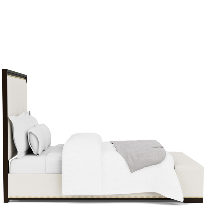 Lydia Queen Upholstered Storage Bed S838