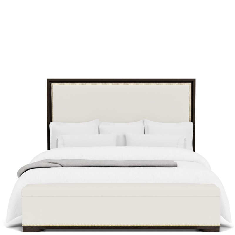 Lydia Queen Upholstered Storage Bed S838