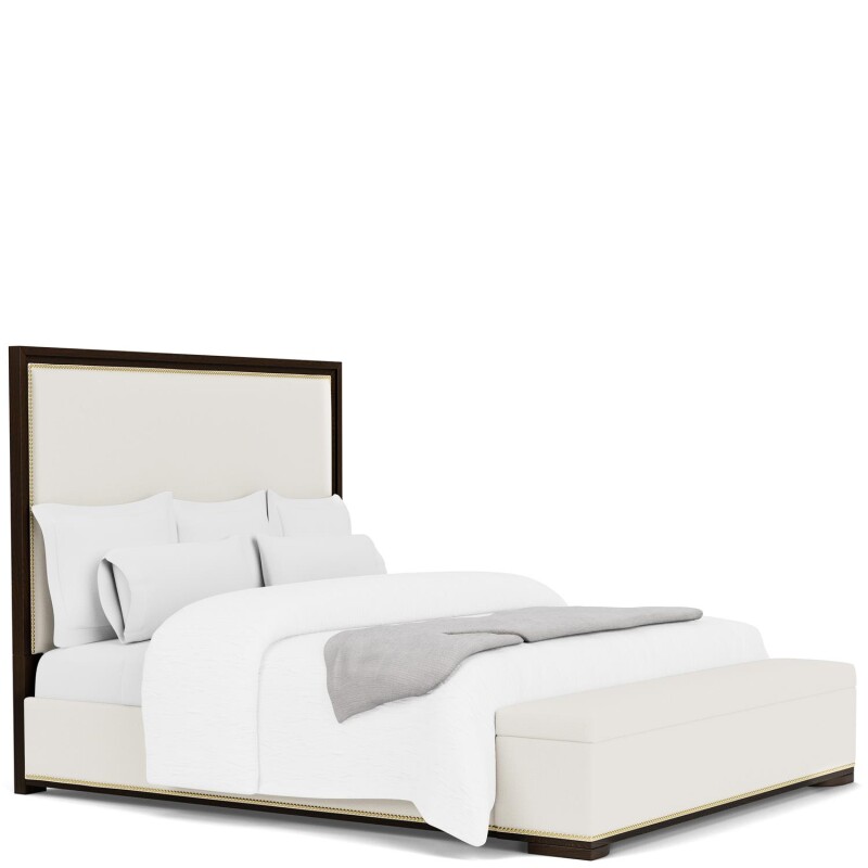 Lydia Queen Upholstered Storage Bed S838