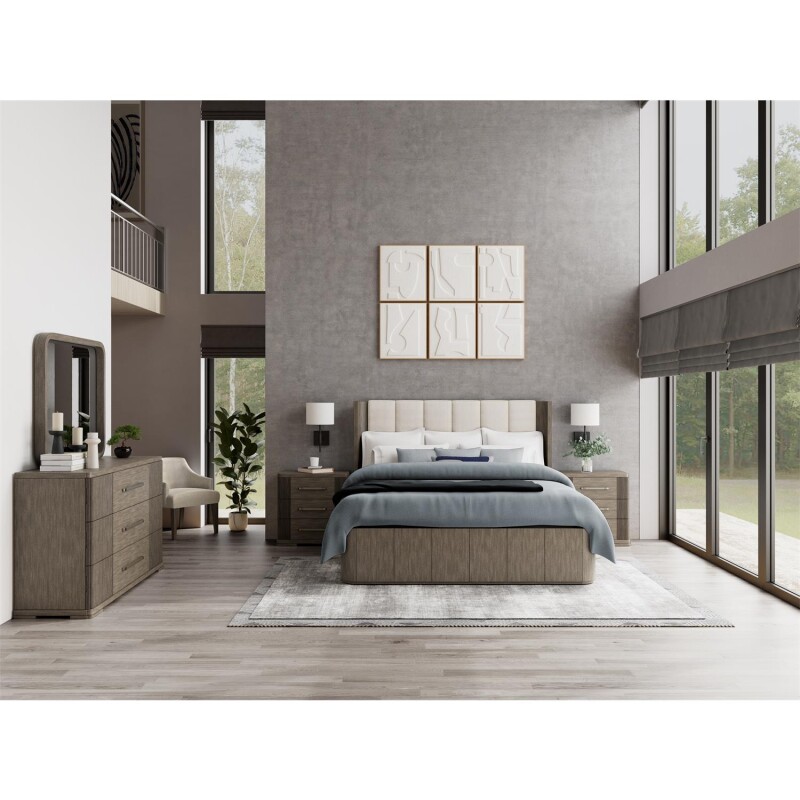 Sariel King Upholstered Bed S853