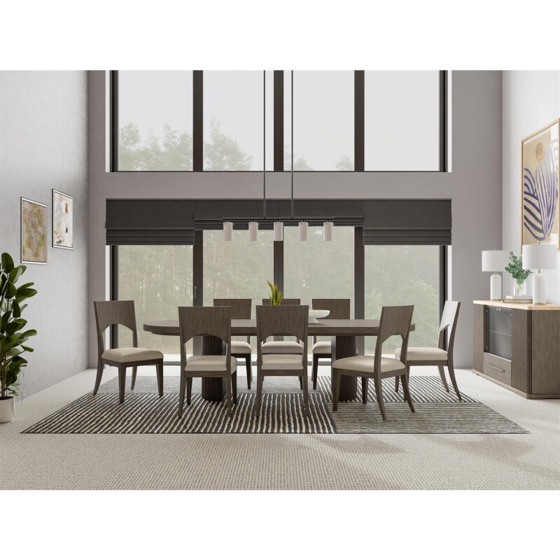 Sariel Double Pedestal Dining Table S854