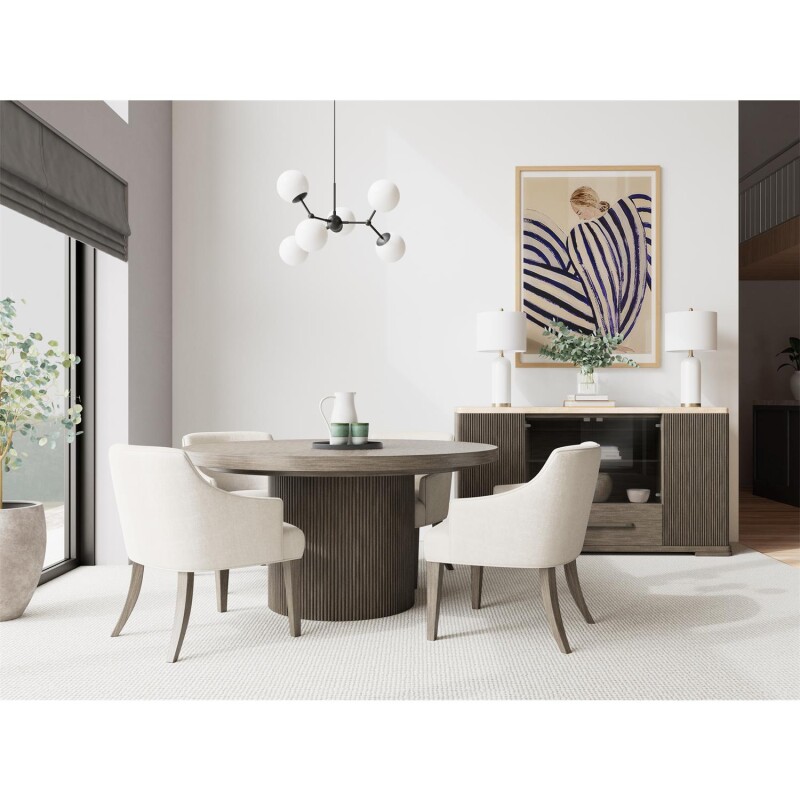 Sariel Round Dining Table S855