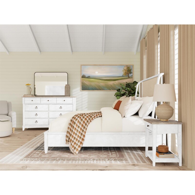 Maddox King Spindle Bed S871