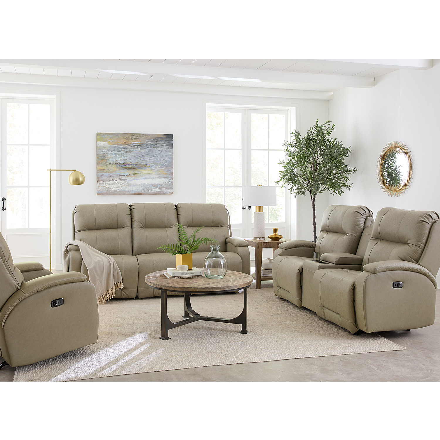 Maverly - Heavily Cushioned Reclining Sofa - S910RA4 S910RA4