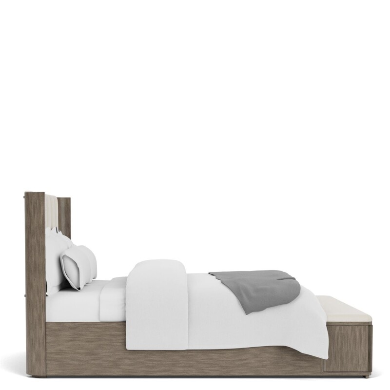 Sariel King Upholstered Storage Bed S911