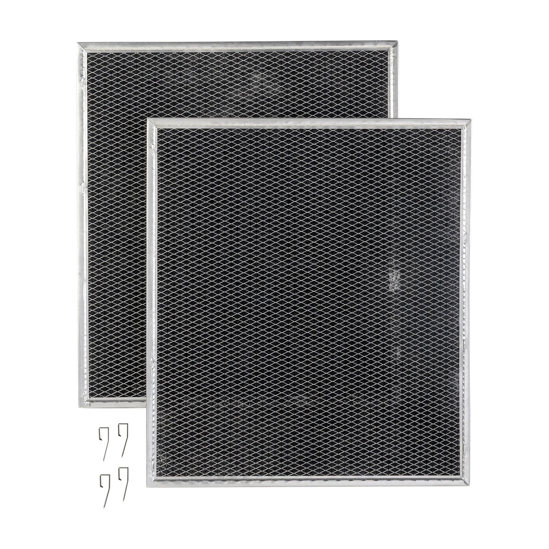 Genuine Replacement Charcoal Filter for 30" Range Hoods, 127/8" x 145/8", Fits Select Models, (2Pack) S97020466