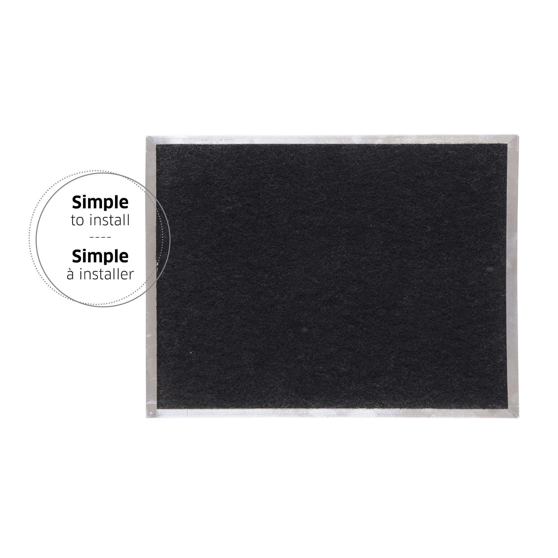 Genuine Replacement Charcoal Filter for 42" Range Hoods, 145/8" x 187/8", Fits Select Models, (2Pack) view 3