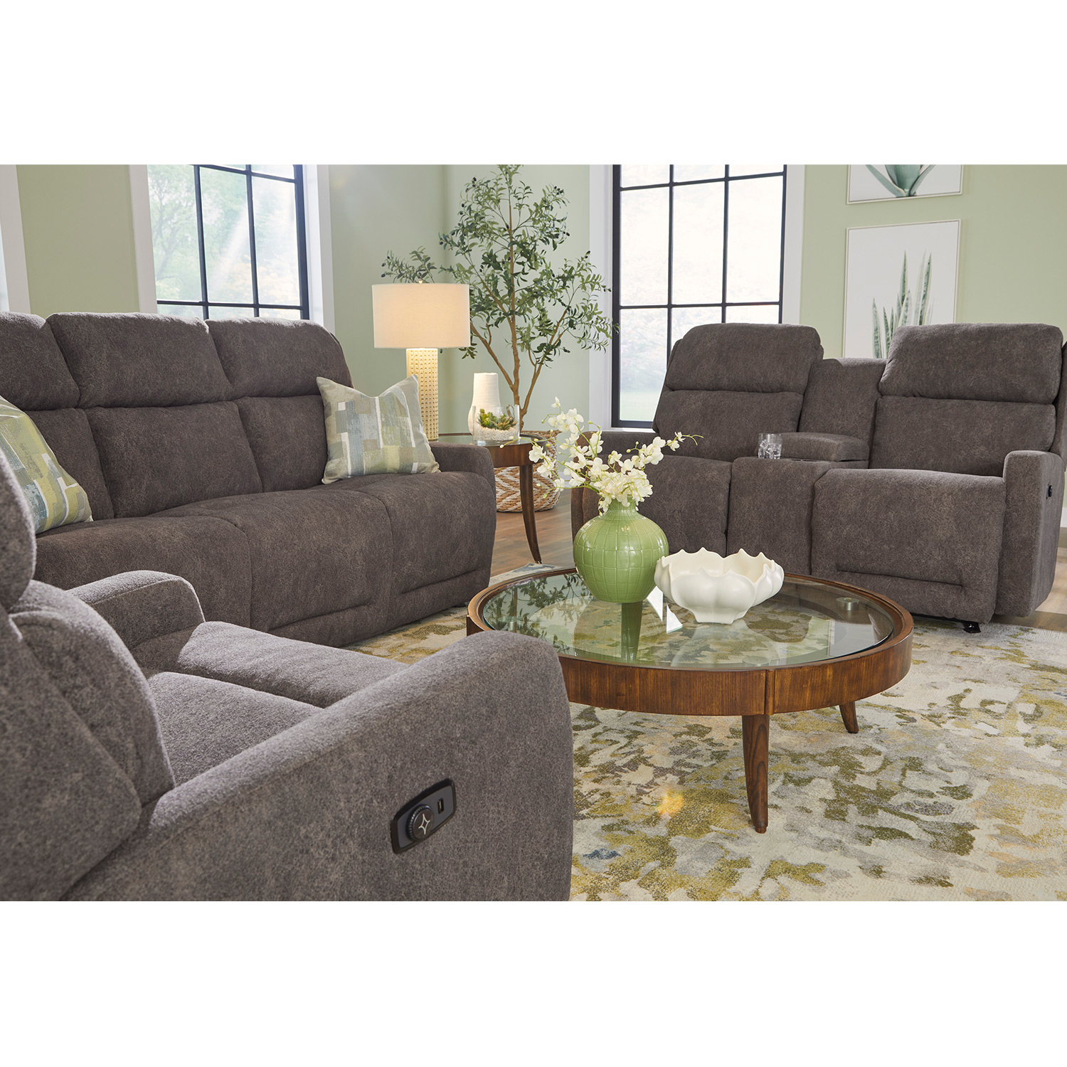 Livvy - Modern Shape, Pillowed Recline Comfort - S970RA4 S970RA4