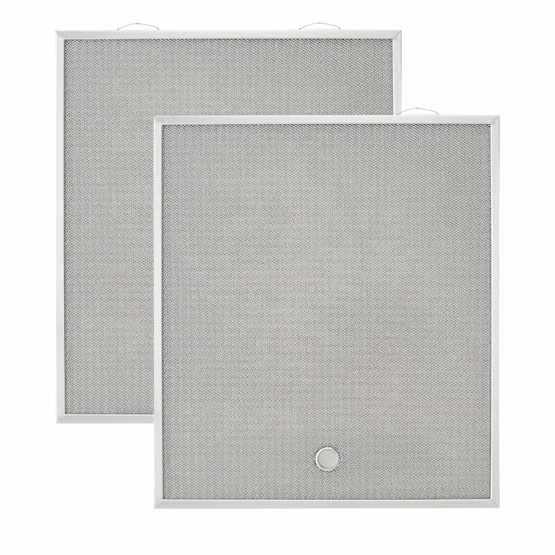 Genuine Replacement Aluminum Filter for 24" Range Hoods, 153/4" x 107/8", Fits Select Models (2Pack) S99010434001