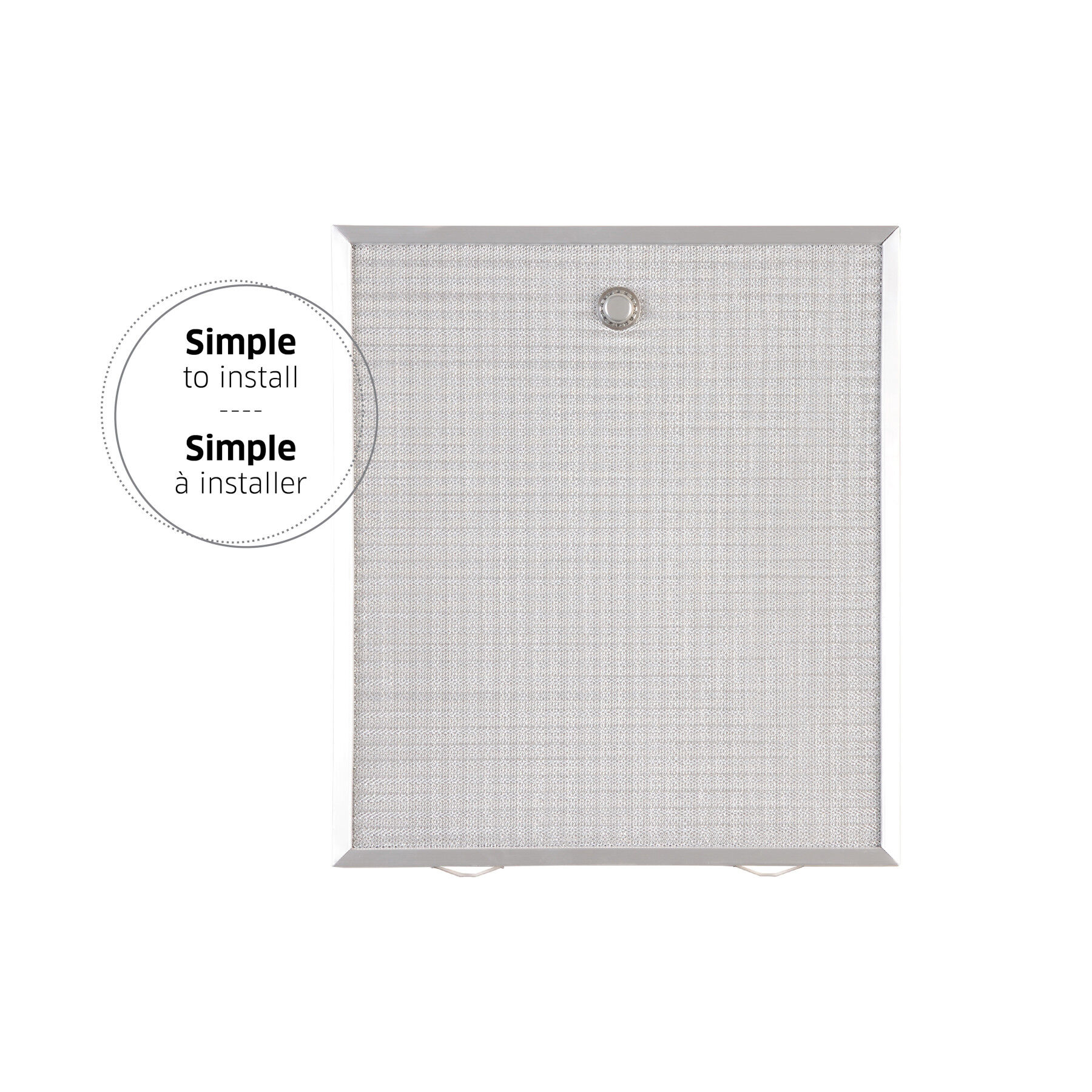 Genuine Replacement Aluminum Filter for 42" Range Hoods, 1523/32" x 197/8", Fits Select Models, (2Pack) S99010434004