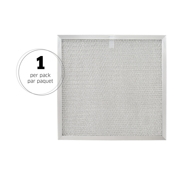 Broan-NuTone Genuine Replacement Aluminum Filter for Range Hoods, 11-7/16" x 11-13/16", Fits Select Models S99010467
