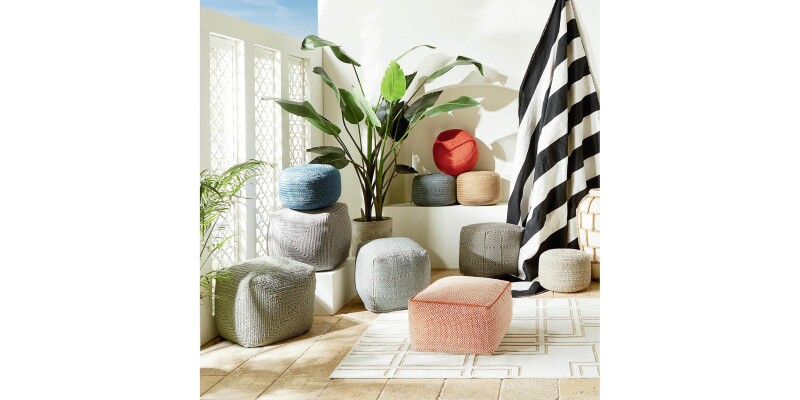 Sosha Pouf SAS15BLUE