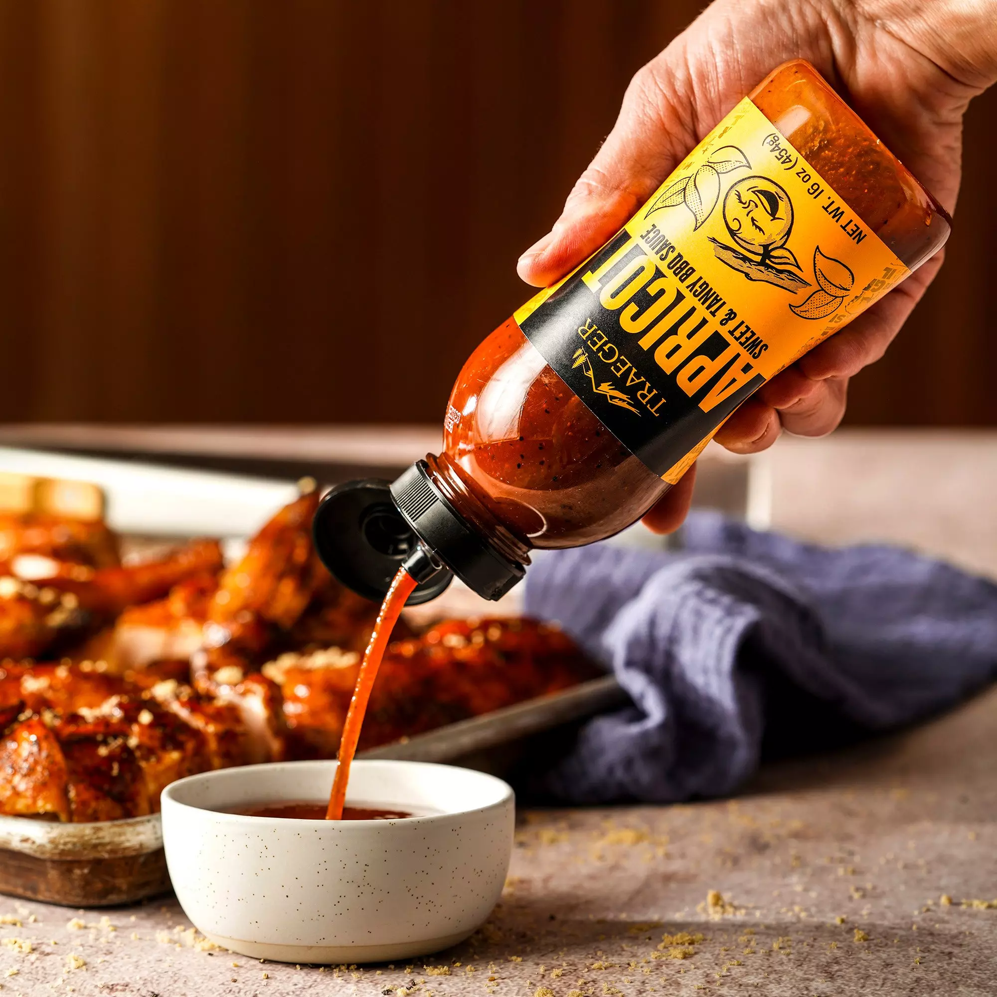 Apricot BBQ Sauce SAU064