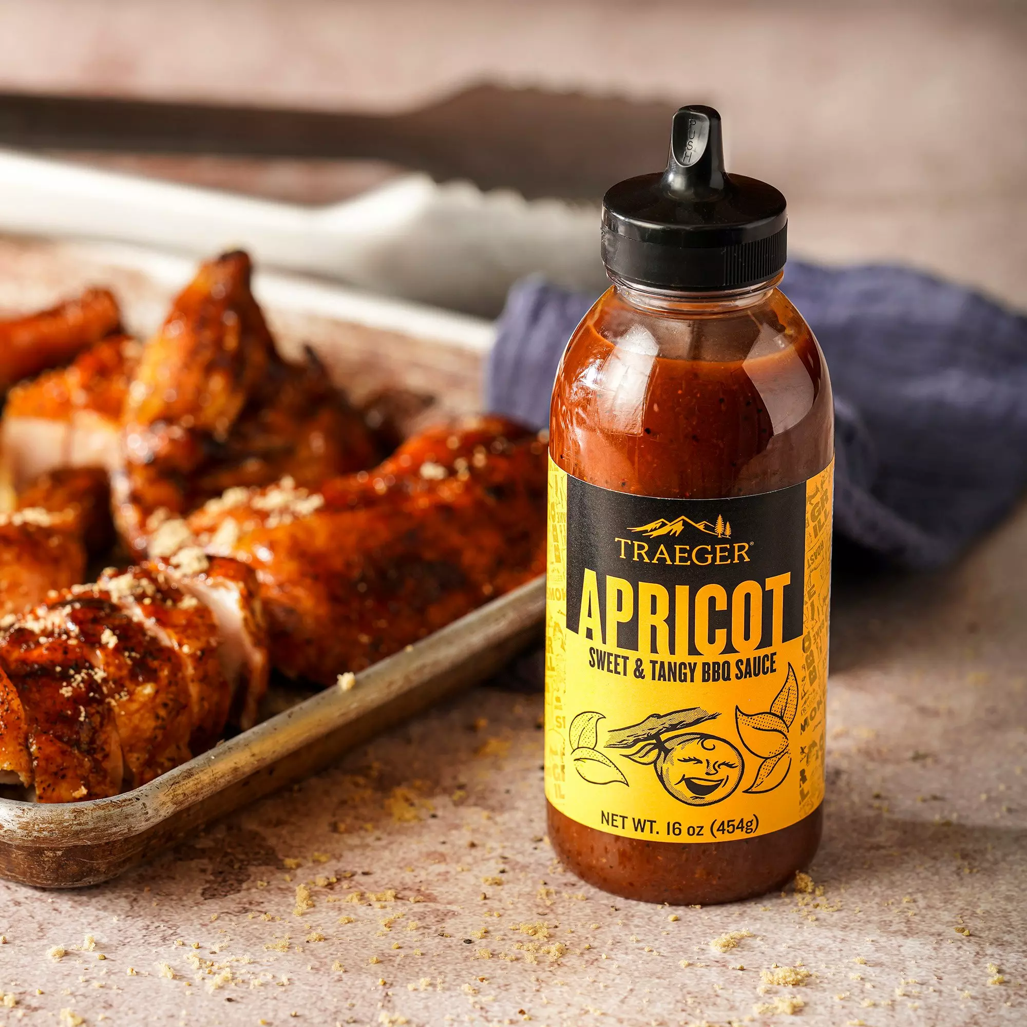 Apricot BBQ Sauce SAU064