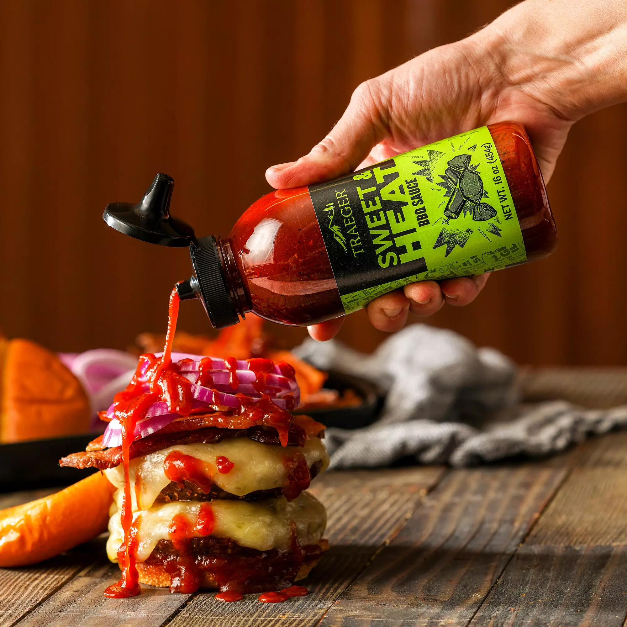 Sweet & Heat BBQ Sauce SAU065
