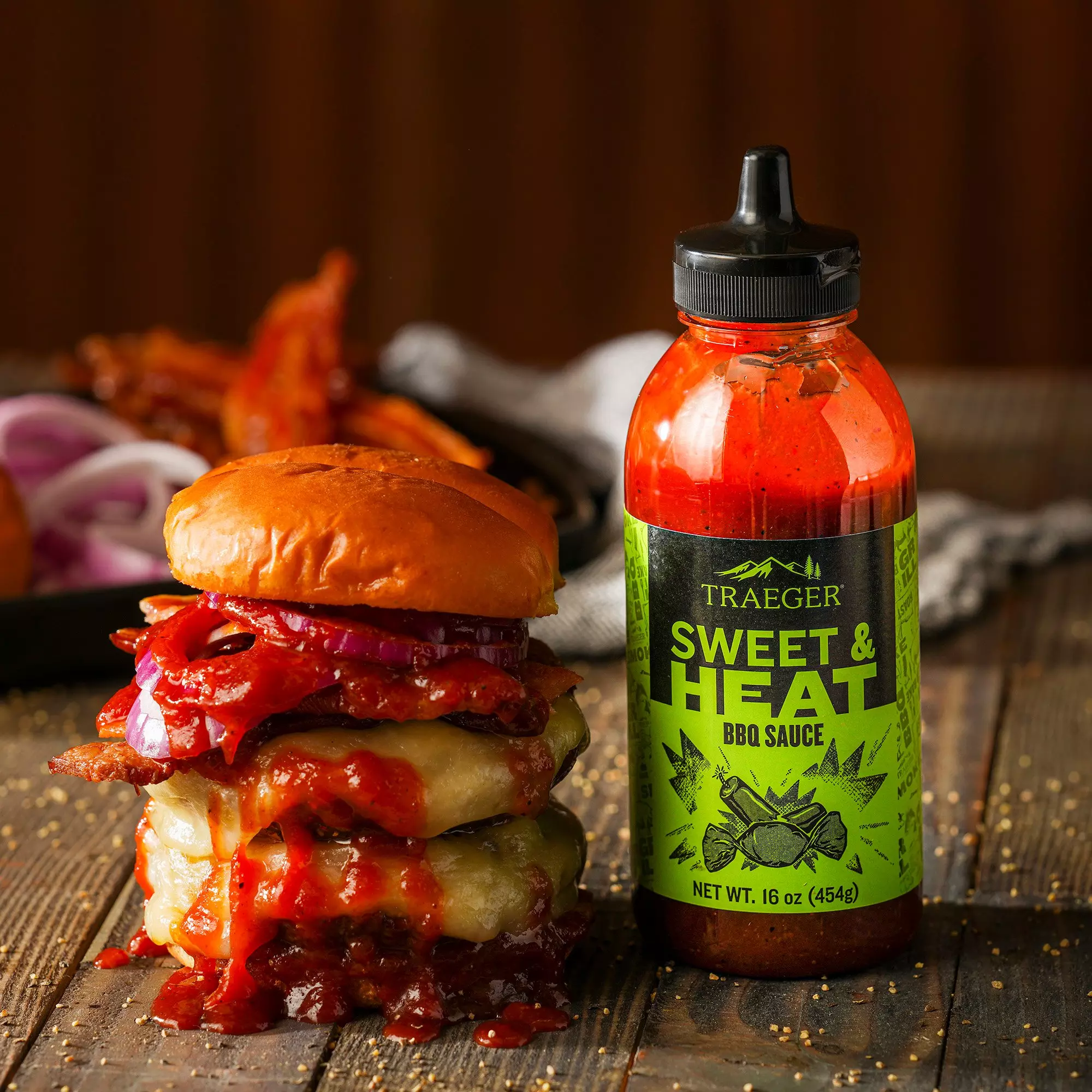 Sweet & Heat BBQ Sauce SAU065