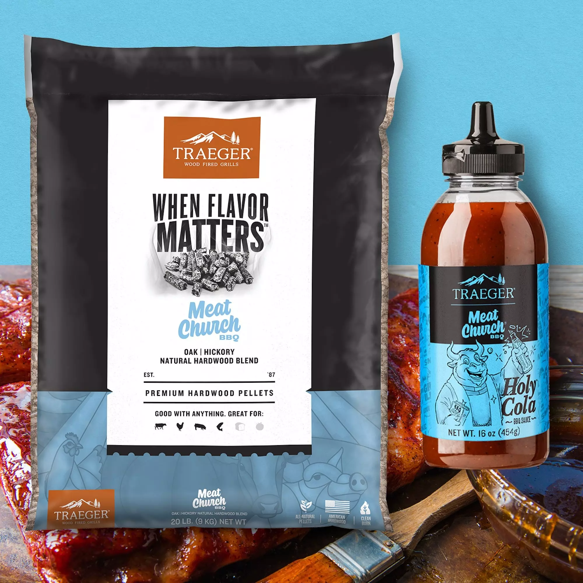 Meat Church Holy Cola BBQ Sauce SAU075