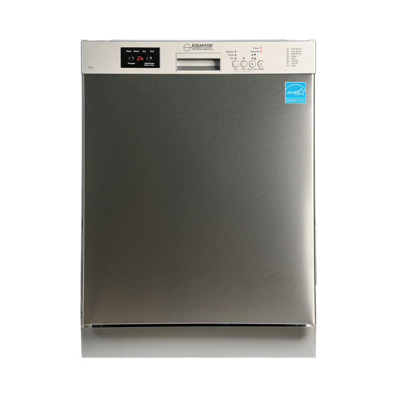 24 in 82 Series Dishwasher 14 place+Wine Rack 3.4g QUIET 51 dB 110V EStar SB82