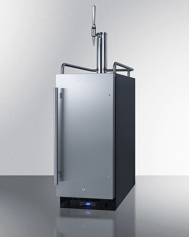 15" Wide Built-In Nitro Coffee Kegerator SBC15NCF