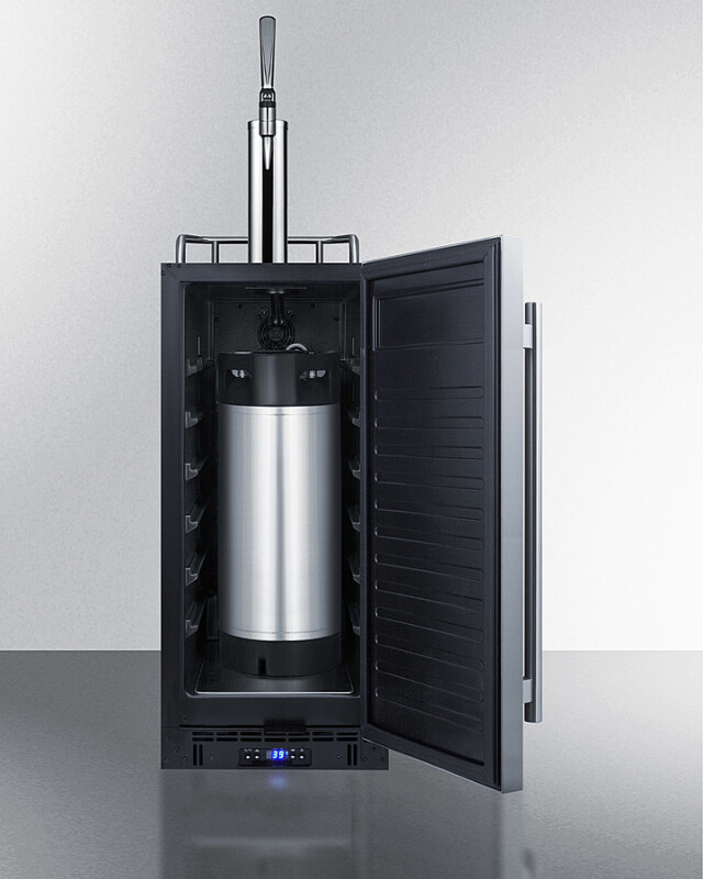 15" Wide Built-In Nitro Coffee Kegerator SBC15NCF