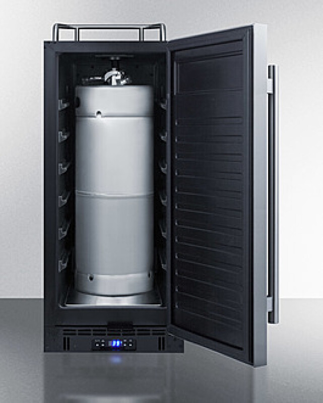 15" Wide Built-In Kegerator SBC15NKCSS