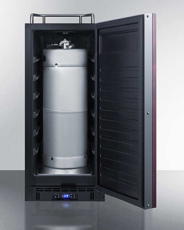 15" Wide Built-In Kegerator (Panel Not Included) view 4