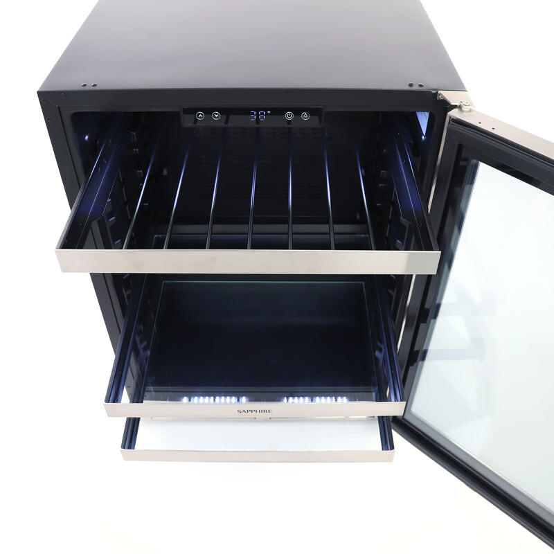 Series 3 24" Indoor/Outdoor Premium Beverage Center SBC243SS, product image 5 of 9