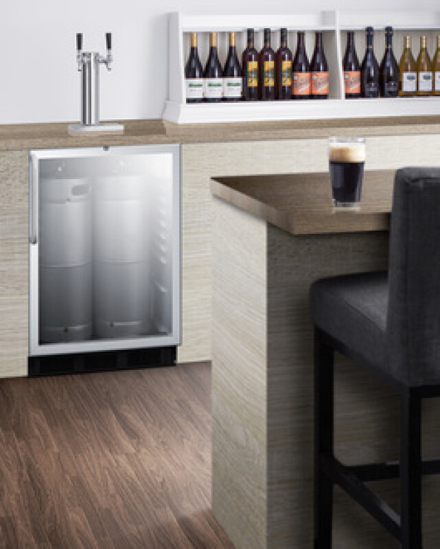 24" Wide Built-In Beer Dispenser, ADA Compliant SBC56GBICSSADA