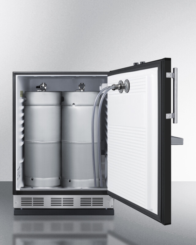 24" Wide Front Tap Built-In Beer Kegerator SBC58BFRTP