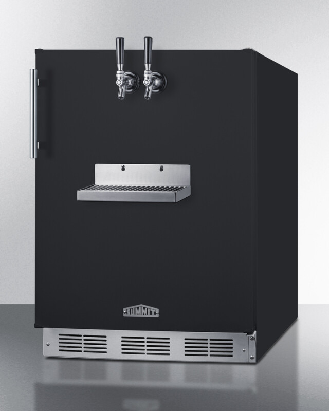 24" Wide Front Tap Built-In Beer Kegerator, ADA-Compliant SBC58BFRTPADA